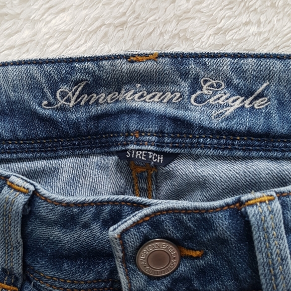 American Eagle slim boot light wash jeans size 2 - Picture 6 of 11